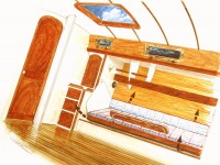 ART RENDERINGS GIMBALLED BERTH