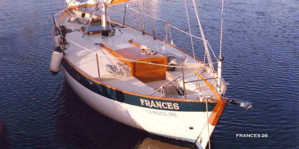 26’ Frances &amp; Frances II Double-enders – Chuck Paine Yacht ...