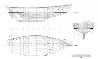 HULL LINES PLAN