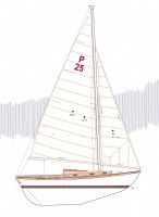 PAINE 25 SAILPLAN