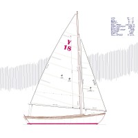 YORK 18 SAIL PLAN