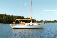 annie on mooring